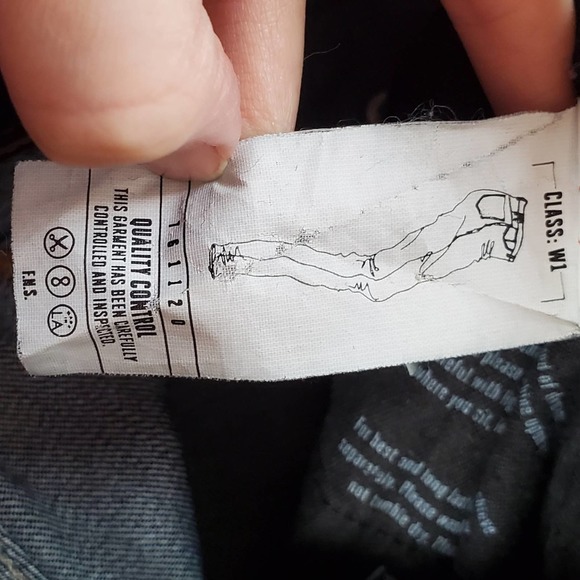 Sinclair MFGRP Ellis Venus Blue Denim Jeans Class W1 Size 25 ~ Made in USA - Picture 15 of 16